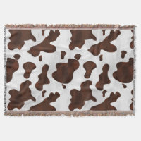 Cowhide Faux Hair Western Leather Spotted Pattern