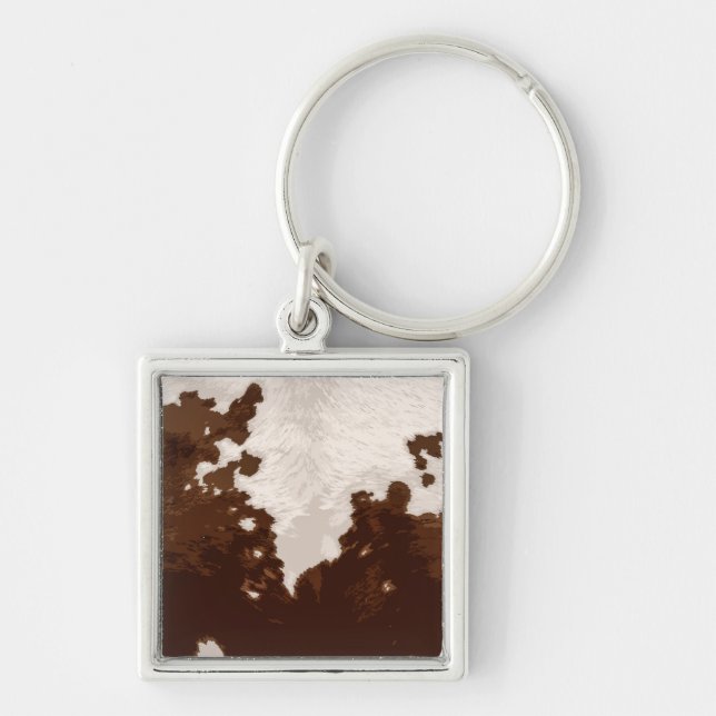 COWHIDE KEYCHAIN (Front)
