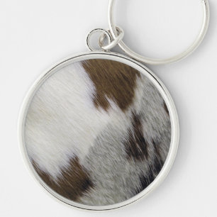 Cowhide Keychain