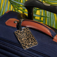 Cowhide Luggage Tag