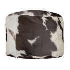 Cowhide Ottoman
