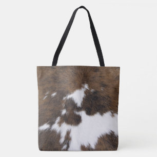 Cowhide Tote Bag