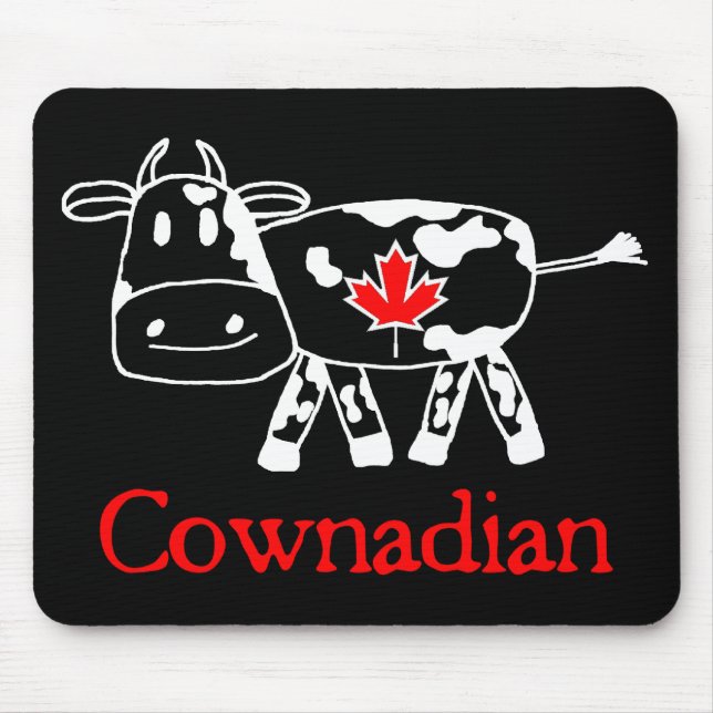 Cownadian Mousepad (Front)