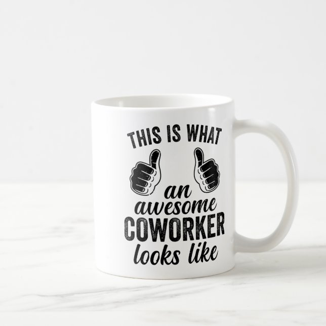 Coworker Birthday Employee Farewell Goodbye Going  Coffee Mug (Right)