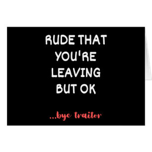 Coworker Coffee Mug - Rude que vous quittez