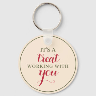 Coworker Gift Favour Appreciation christmas gift Keychain