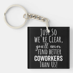 Coworker Goodbye Coworker Moving Leaving Gift Keychain