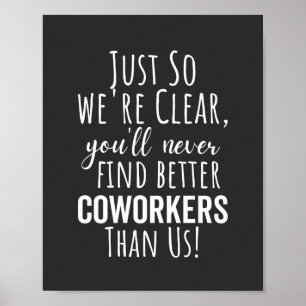 Coworker Goodbye   Coworker Moving   Leaving Gift Poster