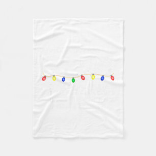 Coworkers Are Like Christmas Lights Funny Coworker Fleece Blanket