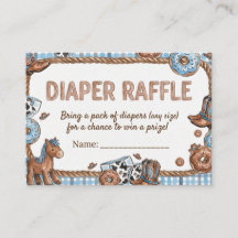 Cowpoke Raffle Card