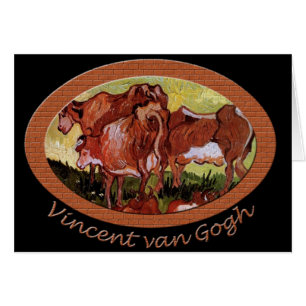 Cows after Jordaens Vincent van Gogh