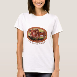 Cows after Jordaens Vincent van Gogh T-Shirt