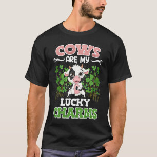 Cows are my lucky charms farmer  1 T-Shirt