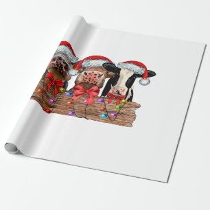Cows Christmas Wrapping Paper