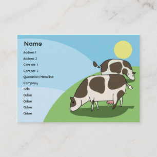 Cows - Chubby Business Card