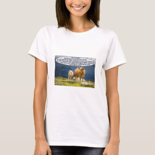Cow's Common Sense (light) T-Shirt