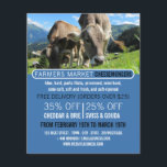 Cows Grazing, Cheesemonger Advertising Flyer<br><div class="desc">Cows Grazing,  Cheesemonger Advertising Flyers By The Business Card Store.</div>