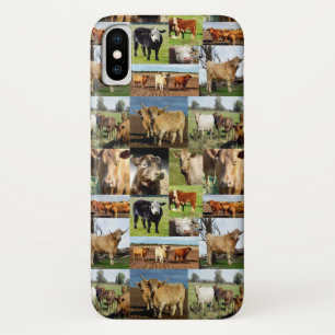 Cows In A Photo Collage, Case-Mate iPhone Case