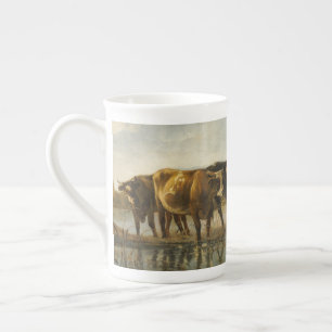 Cows in a River Aelbert Cuyp    Bone China Mug