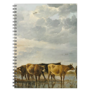 Cows in a River Aelbert Cuyp Notebook