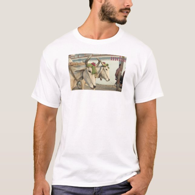 Cows in India T-Shirt (Front)