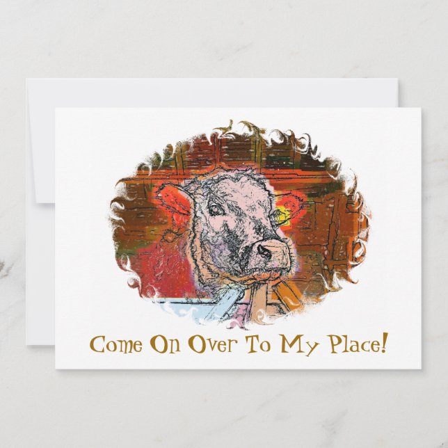COWS INVITATION (Front)