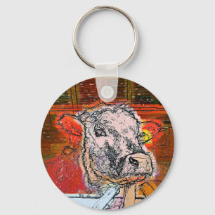 COWS KEYCHAIN