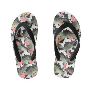 Cows Kids Flip Flops
