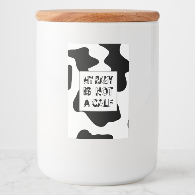 Cow's Milk Food Label (Front)