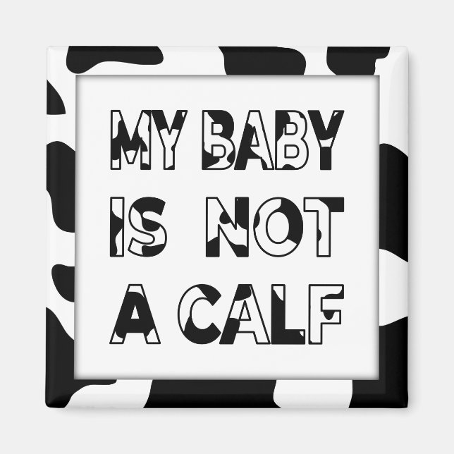 Cow's Milk Magnet (Front)