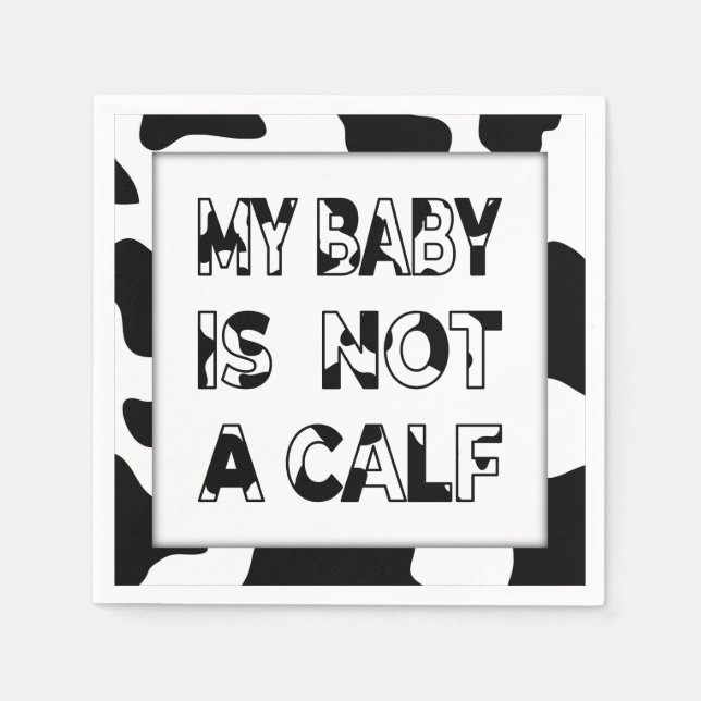 Cow's Milk Napkin (Front)