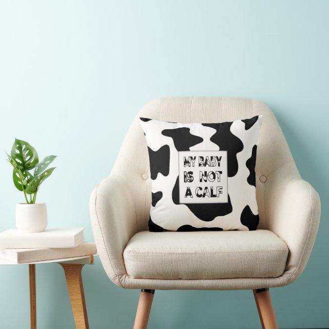 Cow's Milk Throw Pillow (Chair)