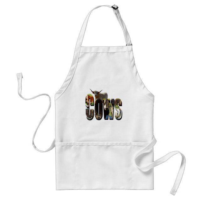 Cows Picture Logo, Standard Apron (Front)