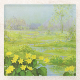 Cowslip by Cargill, 1937 Glass Coaster