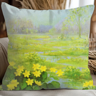 Cowslip by Cargill, 1937 Throw Pillow