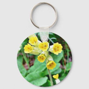 Cowslip Flower Keychain
