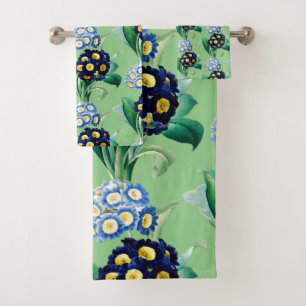 Cowslip Primrose Botanical Bath Towel Set