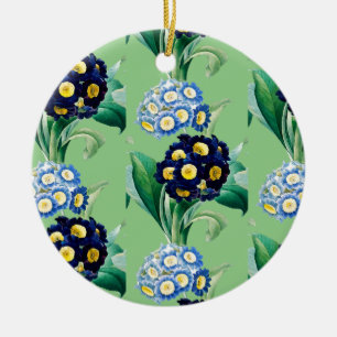 Cowslip Primrose Botanical Ceramic Ornament