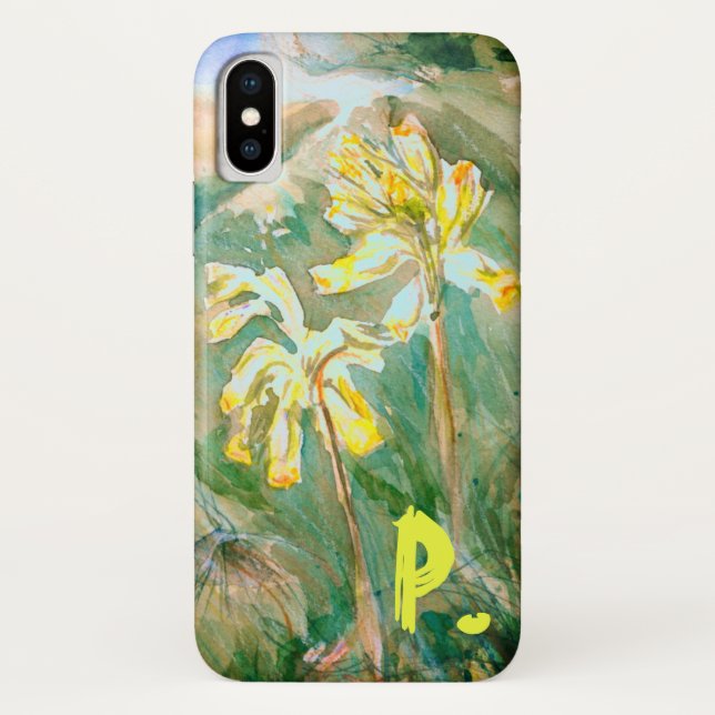 Cowslips Primula veris Phone iPhone Case (Back)