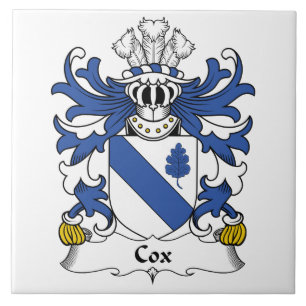 Cox Family Crest Tile