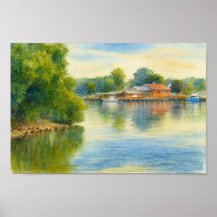 Cox Point Banks Poster