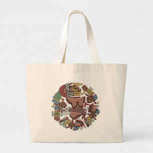Coyolxauhqui Large Tote Bag