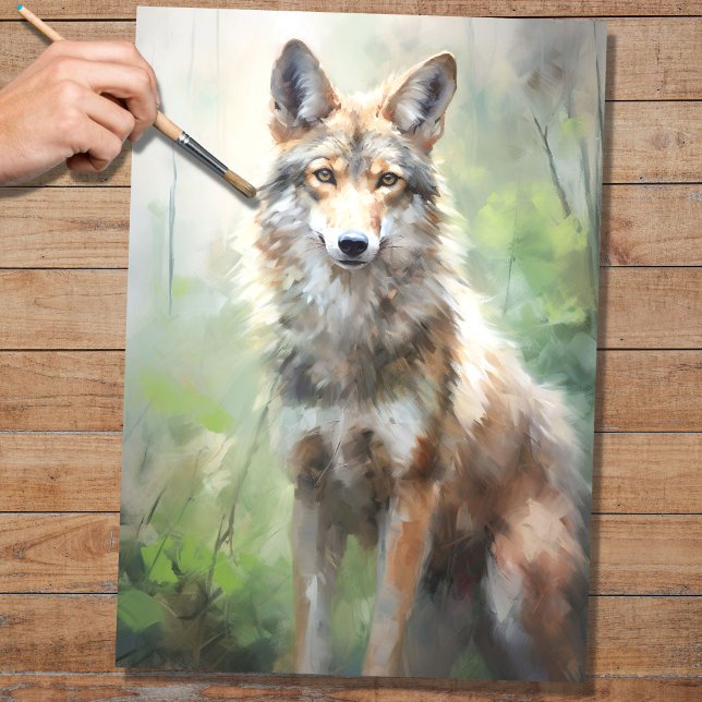 Coyote 1 Decoupage Paper (Creator Uploaded)