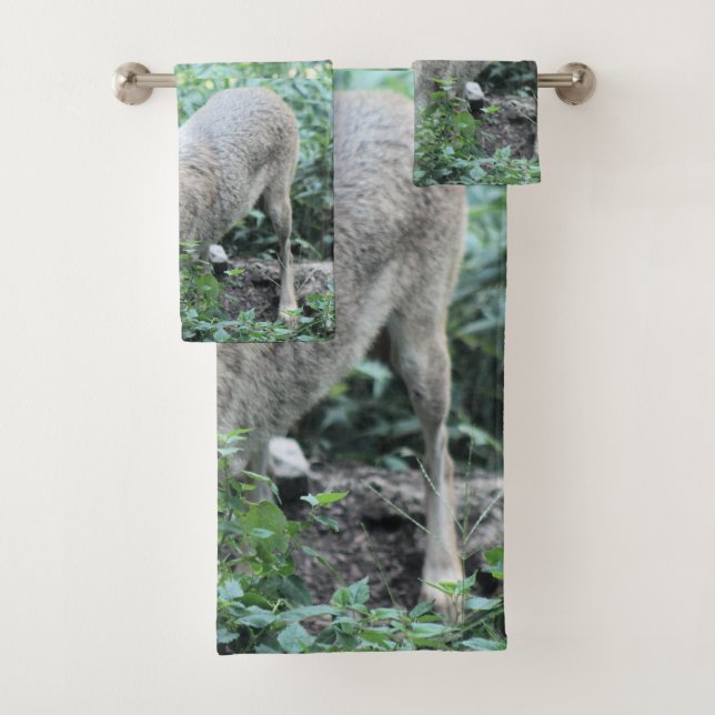 Coyote Bath Towel Set (Insitu)
