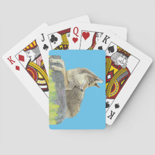 Coyote Bicycle Playing Cards