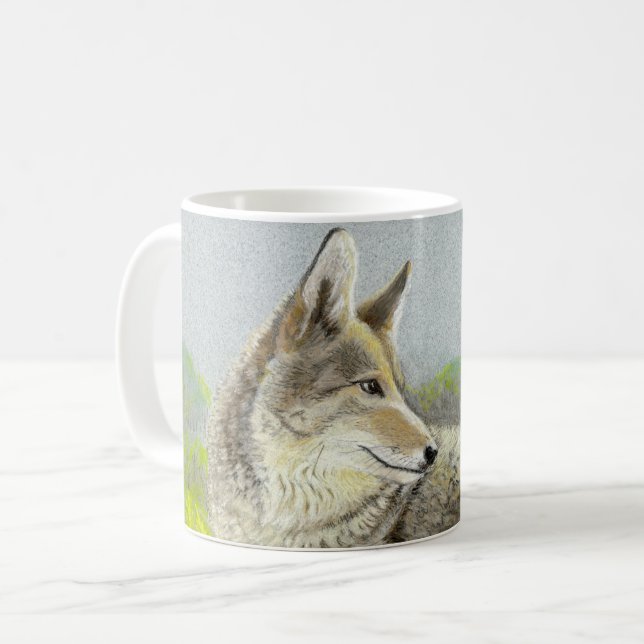 Coyote Coffee Mug (Front Left)