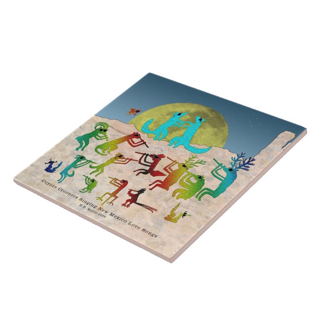 Coyote Crooners Tile (Side)