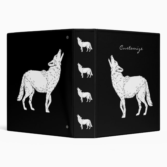 Coyote Howling Thunder_Cove Binder (Background)
