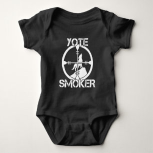 Coyote Hunter Yote Sniper Wild Animal Hunting Baby Bodysuit