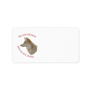 coyote label
